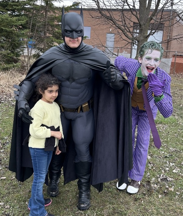 toronto batman and joker superheroes