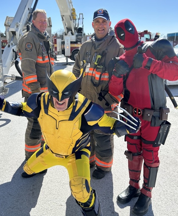 toronto deadpool and wolverine fire safety