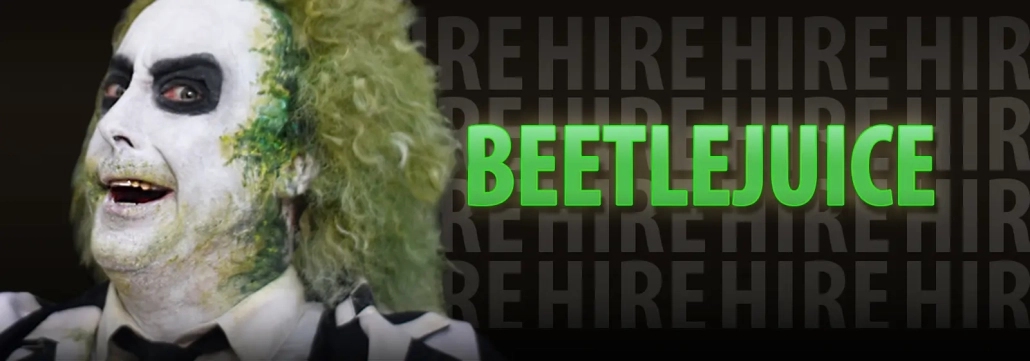 Hire Beetlejuice Character Entertainer in Toronto
