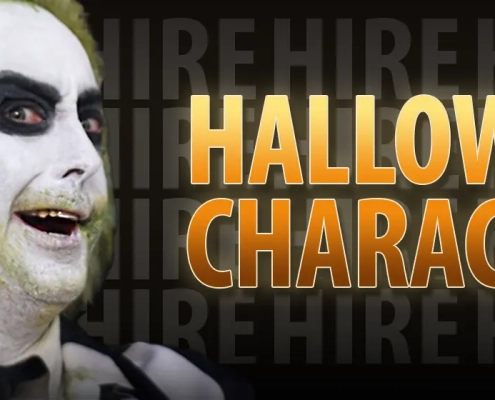 hire halloween character entertainers like Beetlejuice