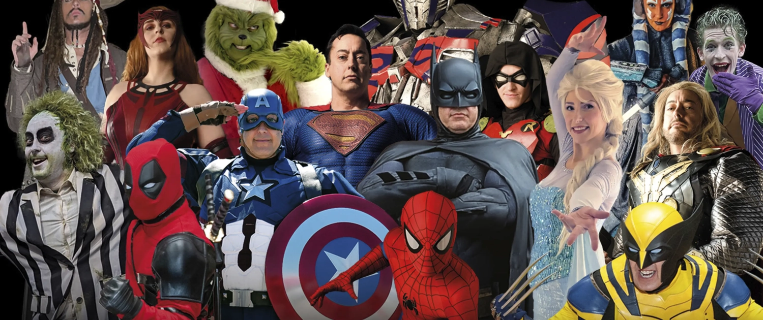 hero-for-hire-superhero-princess-roster Toronto Superheroes and Princesses