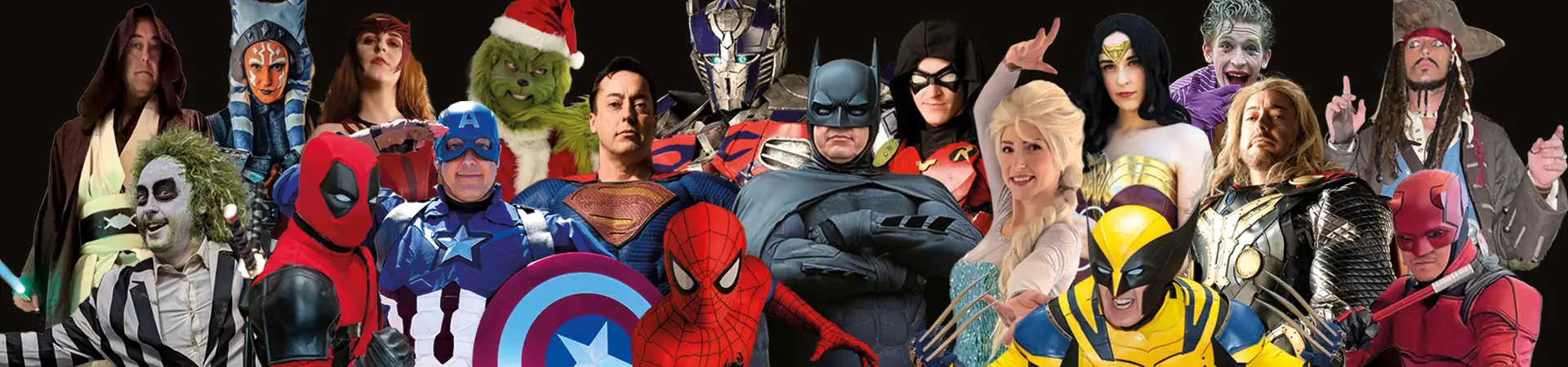 hero-for-hire-toronto-superhero-princess-1920x450 Hero For Hire 31 character performer roster